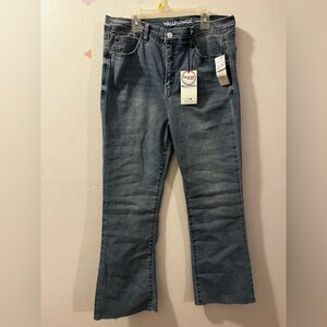 NWT Wallflower Fearless Curvy Wide Leg High Rise Jeans Size 11
